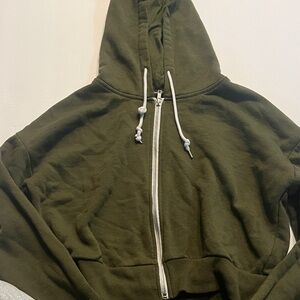 Forever 21 Forest Green Hoodie